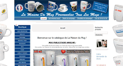 Desktop Screenshot of la-maison-du-mug.fr